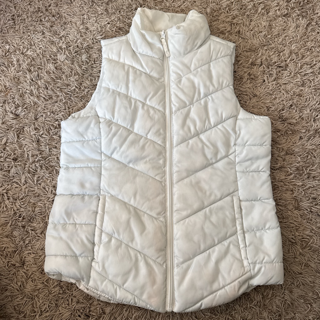 White Puffer Vest White Puffer Vest